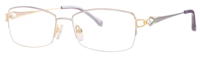 Ferucci Titanium FE707 Glasses, Prescription glasses at SpeckyFourEyes.com