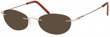 SFE Small Metal Ready-Made Reading Sunglasses